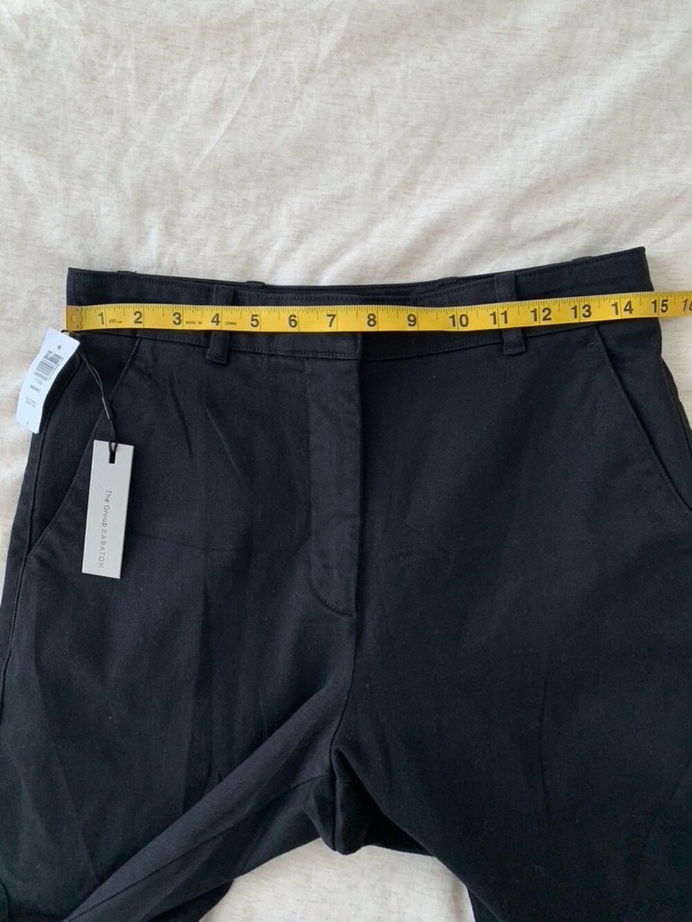 Babaton Andro BLACK Women's Trouser Pant Size 8 - Picture 5 of 7